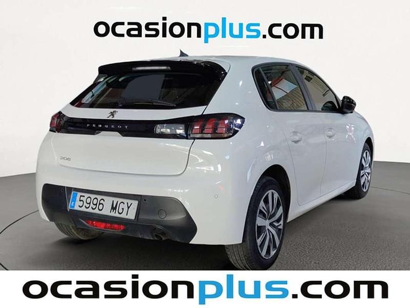 Usado Peugeot 208 Active 102 CV (75 kW) 2023 Blanco Utilitario