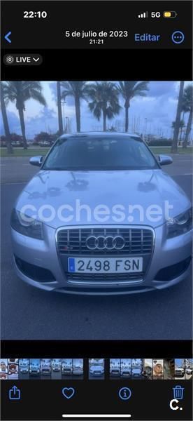 Gris / plata Usado 2009 Audi S3 Sport Berlina | 12.500 € (Precio justo) - Imagen 1/4