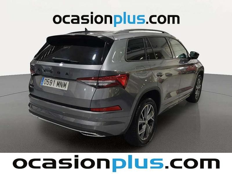 Usado Skoda Kodiaq SportLine 150 CV (110 kW) 2024 Gris SUV