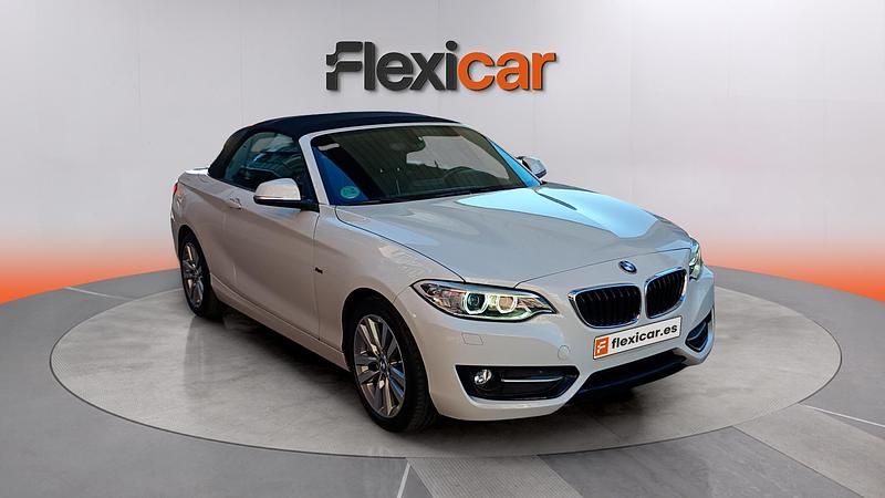 Käytetty BMW 218 150 HP (110 kW) 2016 Valkoinen Avoauto