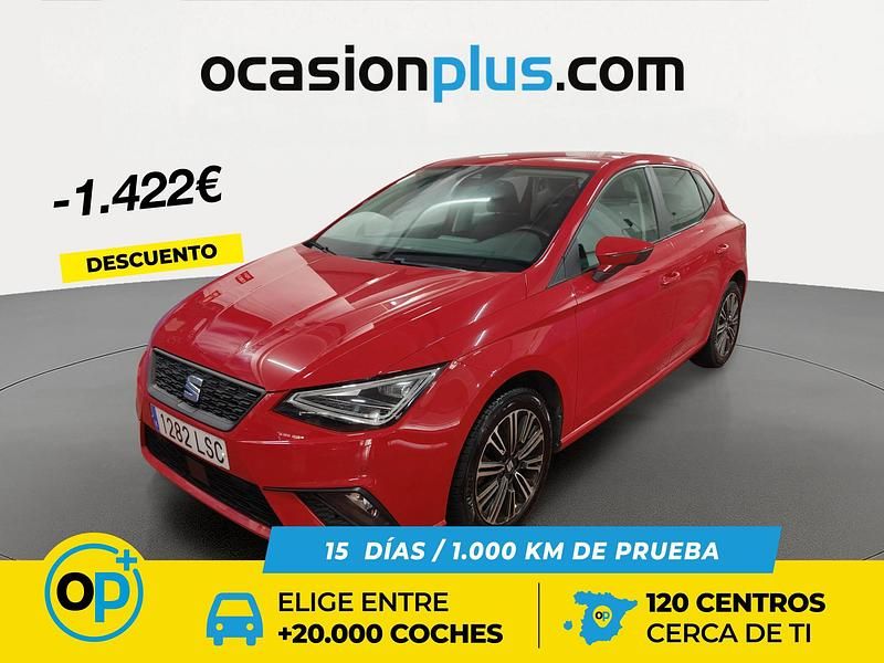 Usado Seat Ibiza Style Plus 110 HP (80 kW) 2021 Vermelho Citadino