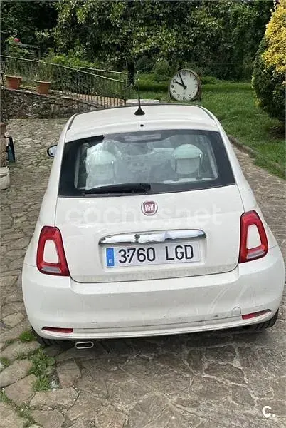 Usado Fiat 500 Lounge 69 CV (50 kW) 2020 Blanco Berlina