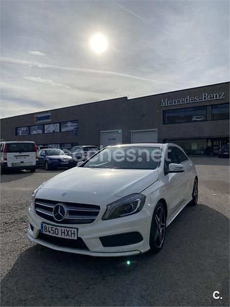Blanco Usado 2014 Mercedes A220 AMG line Berlina | 16.900 € (Precio justo) - Imagen 1/4
