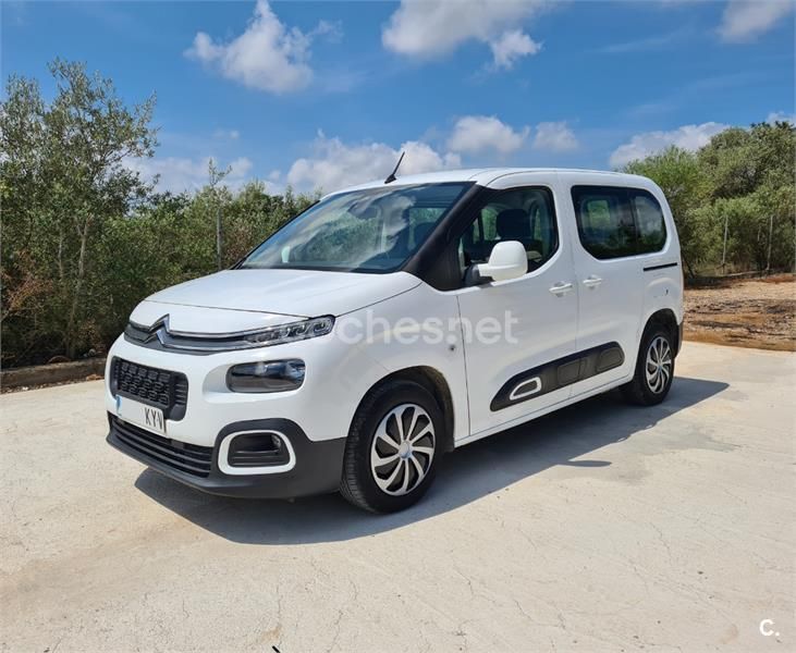 Blanco Usado 2019 Citroën Berlingo Feel Monovolumen | 13.800 € (Precio justo) - Imagen 1/4