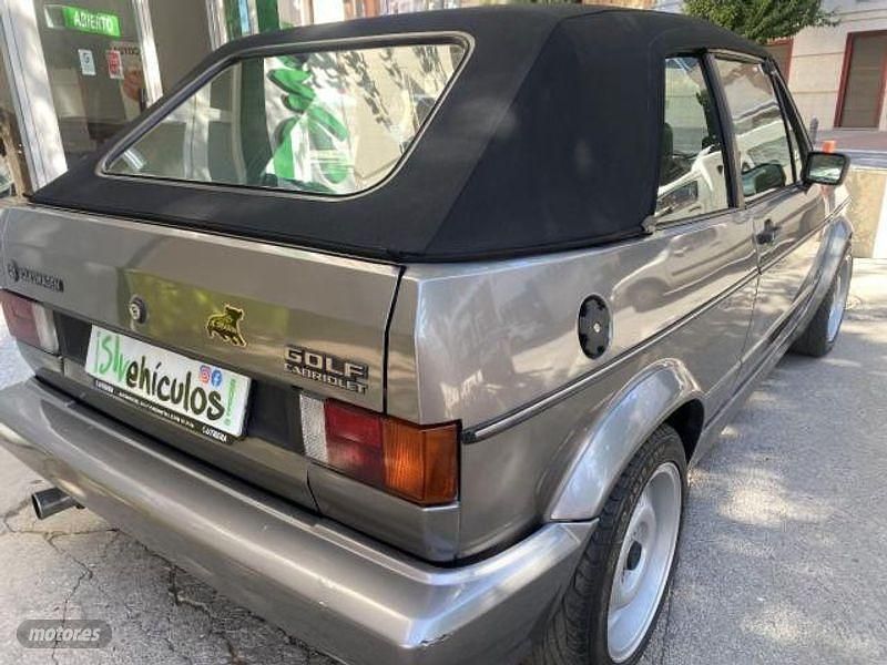 Usado VW Golf Cabriolet 98 CV (72 kW) 1988 Gris Descapotable