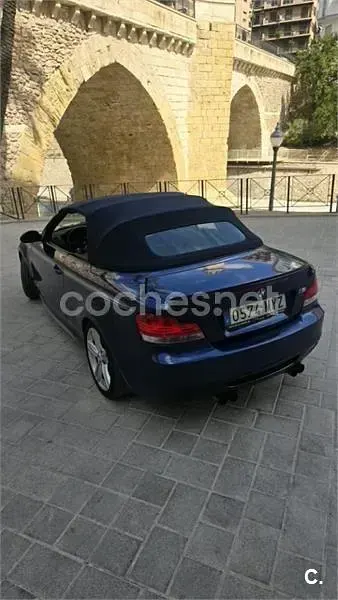 Usado BMW 118 Cabriolet 143 CV (105 kW) 2009 Azul Descapotable