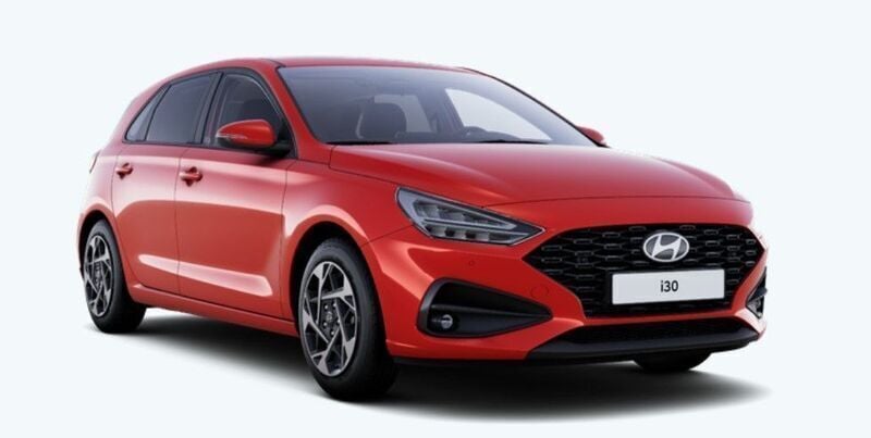 Usado Hyundai i30 100 CV (73 kW) 2024 Rojo