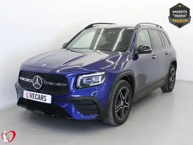 Occasion Mercedes GLB200 AMG line Plus 150 PK (110 kW) 2022 Blauw SUV