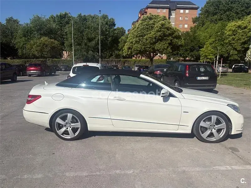 Usado Mercedes E350 252 CV (185 kW) 2012 Blanco Descapotable