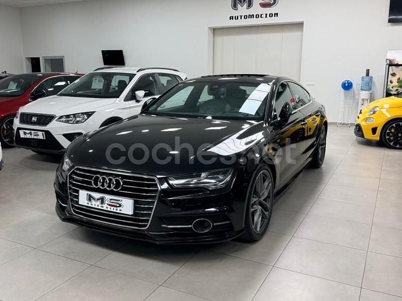 Negro Usado 2016 Audi A7 Sportback S-Line Utilitario | 24.499 € (Precio justo) - Imagen 1/4