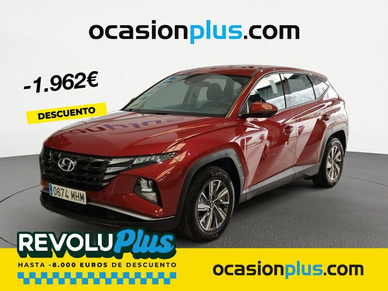 Rojo Usado 2023 Hyundai Tucson SUV | 21.290 € (Buen precio) - Imagen 1/4