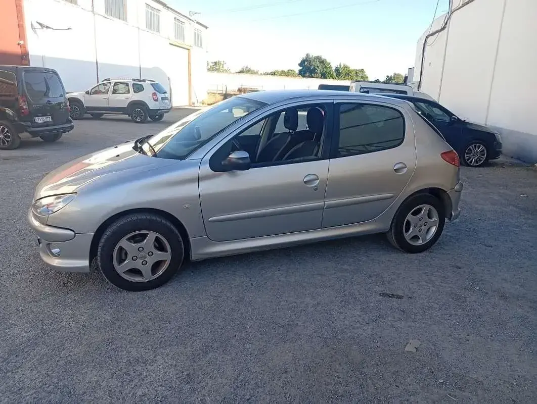 Usado Peugeot 206 75 CV (55 kW) 2006 Gris Utilitario