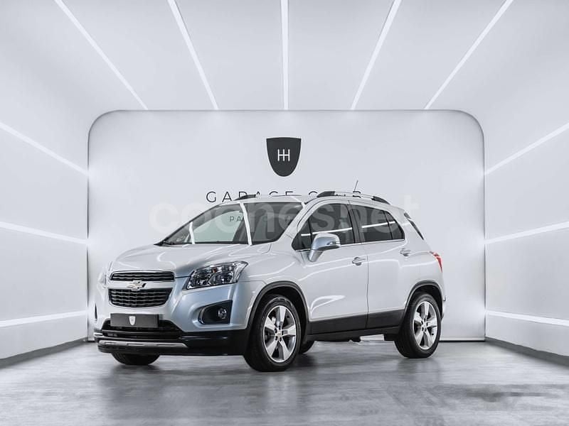 Gris / plata Usado 2013 Chevrolet Trax LT SUV | 7499 € (Precio justo) - Imagen 1/4