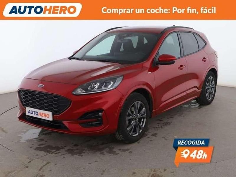 Rojo Usado 2021 Ford Kuga ST-Line SUV | 19.713 € (Precio justo) - Imagen 1/3