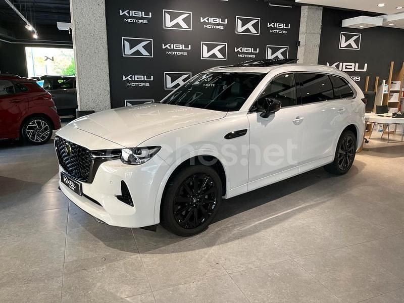 Blanco Usado 2024 Mazda CX-80 Homura-Line SUV | 56.900 € (Precio justo) - Imagen 1/4