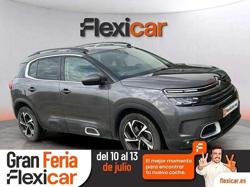 Gris Usado 2021 Citroën C5 Aircross SUV | 15.490 € (Super precio) - Imagen 1/4