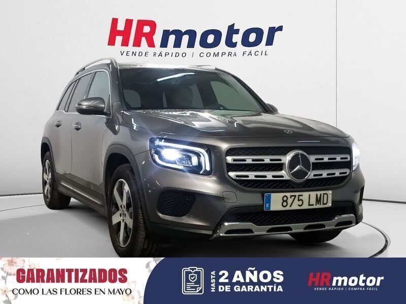 Gris Usado 2021 Mercedes GLB220 SUV | 37.890 € (Precio justo) - Imagen 1/4