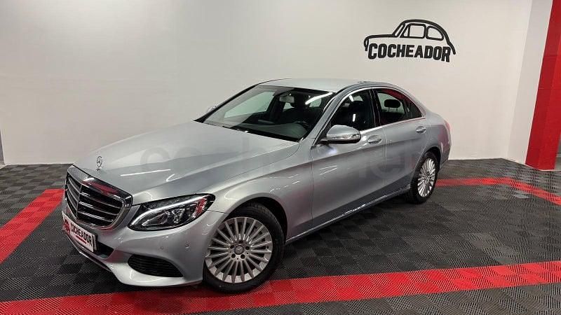 Usado Mercedes C220 Exclusive 170 CV (125 kW) 2015 Gris / plata Berlina