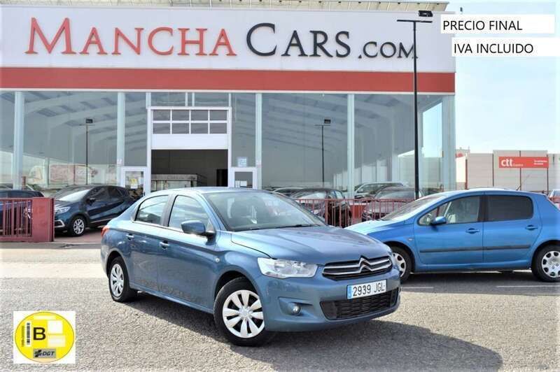 Brugt Citroën C-Elysee I Seduction 92 HK (67 kW) 2015 Blå Sedan