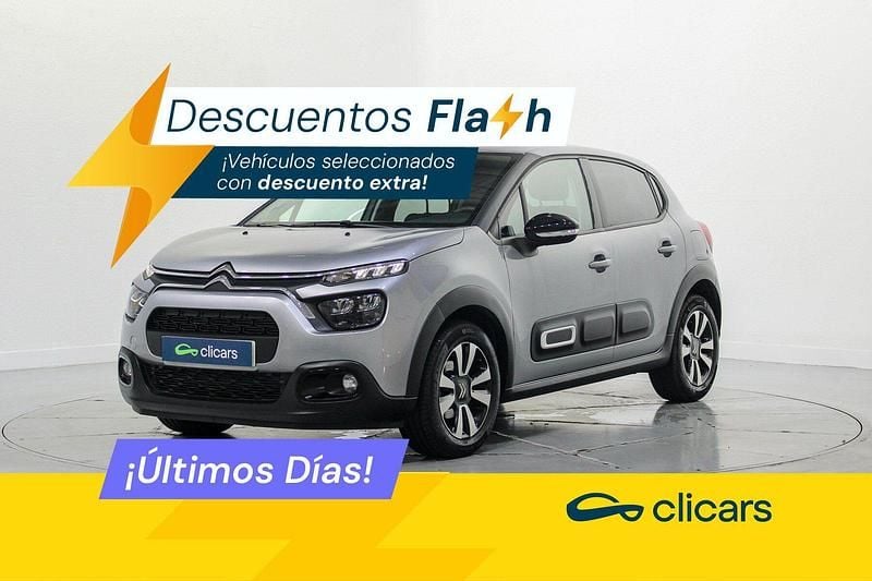 Gris Usado 2024 Citroën C3 PureTech Utilitario | 13.990 € (Precio justo) - Imagen 1/4