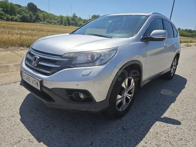 Usado Honda CR-V Elegance 120 CV (88 kW) 2014 Gris / plata SUV