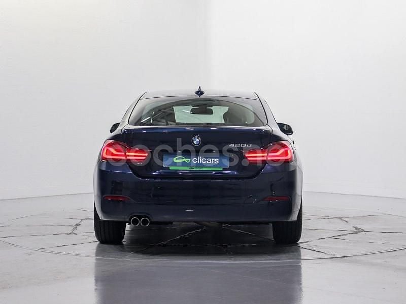 Usado BMW 420 190 CV (139 kW) 2019 Azul Coupe