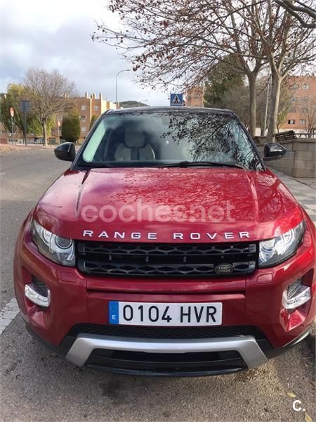 Usado Land Rover Range Rover evoque Dynamic 150 CV (110 kW) 2014 Granate SUV