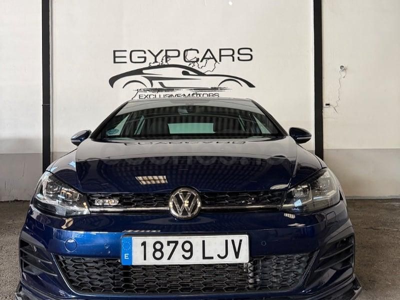 Usado VW Golf VII GTD 184 CV (135 kW) 2018 Azul Berlina