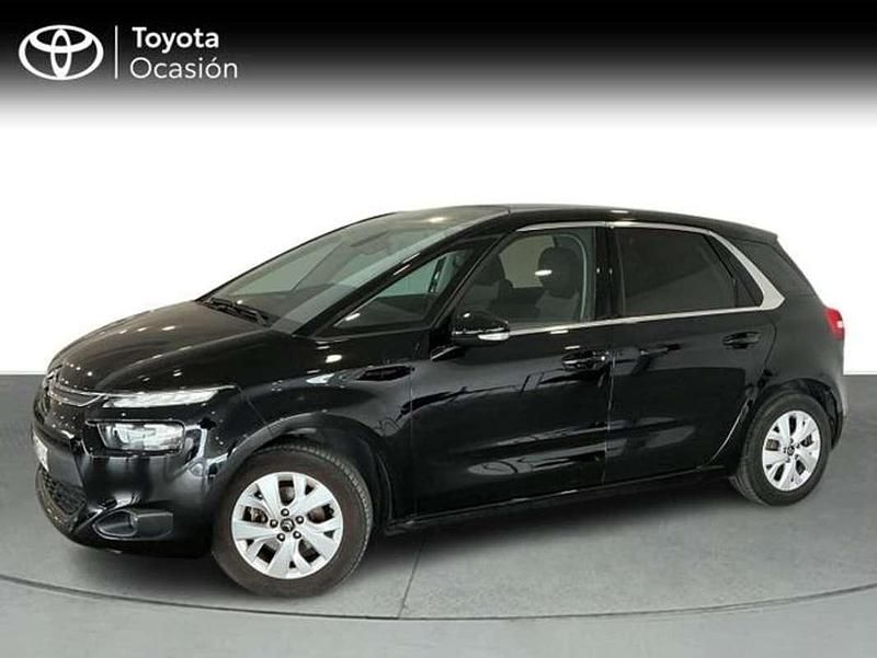 Usado Citroën C4 Intensive 131 CV (96 kW) 2015 Negro Monovolumen