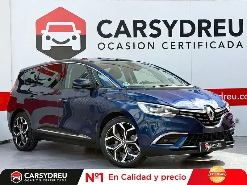 Begagnad Renault Grand Scénic IV Zen 140 HK (102 kW) 2021 Blå Minibuss