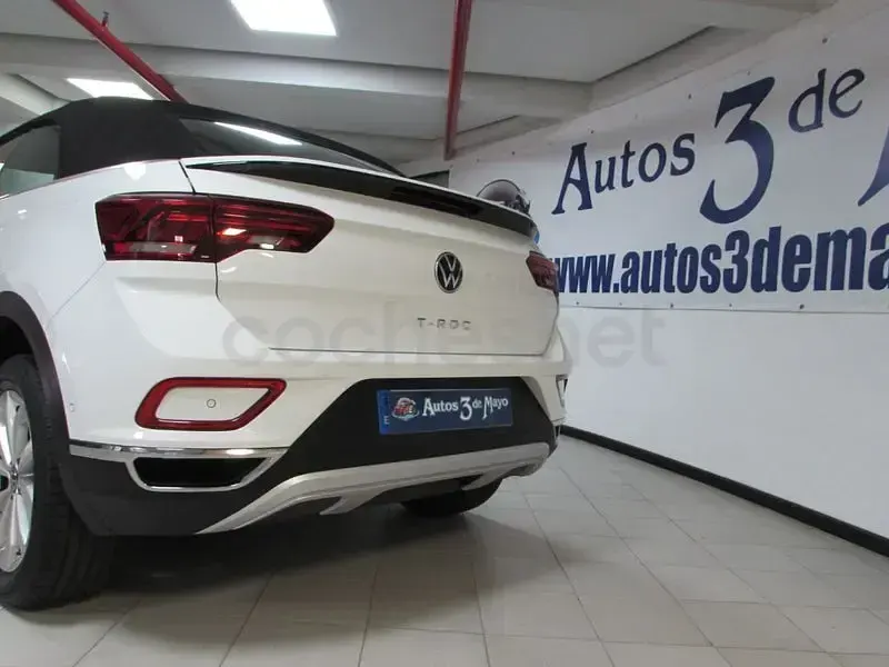 Usado VW T-Roc Style 110 CV (80 kW) 2022 Blanco SUV