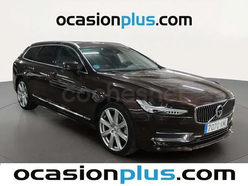 Usado Volvo V90 Inscription 310 CV (228 kW) 2018 Granate Familiar