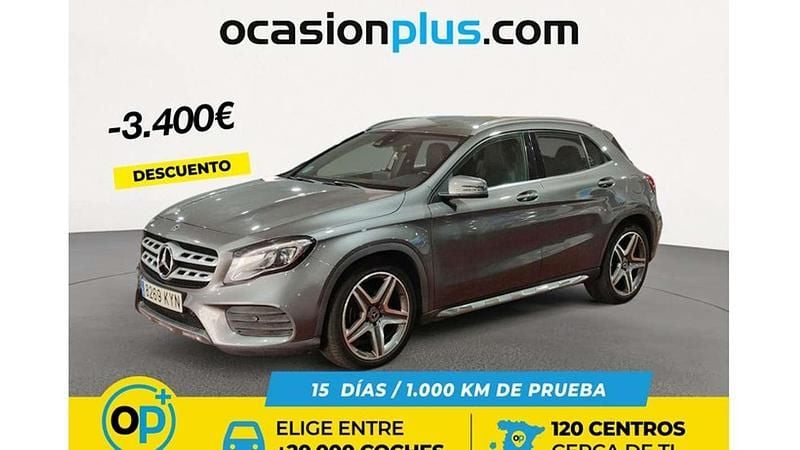Usado Mercedes GLA200 AMG 136 CV (100 kW) 2019 Gris SUV