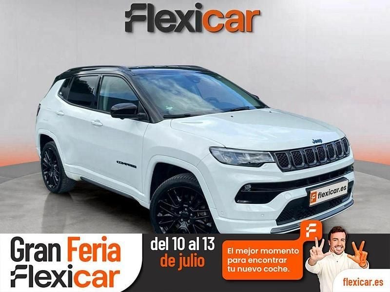 Blanco Usado 2022 Jeep Compass SUV | 23.390 € (Precio justo) - Imagen 1/2