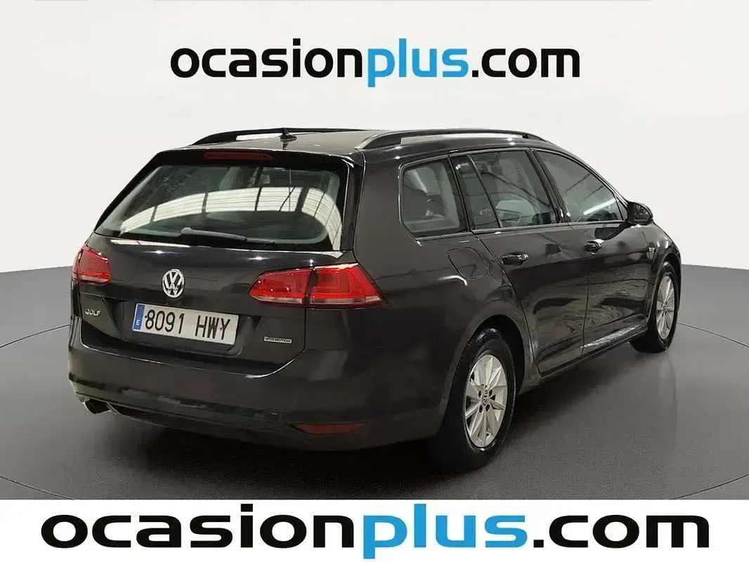Usado VW Golf VII Business 110 CV (80 kW) 2014 Gris Familiar
