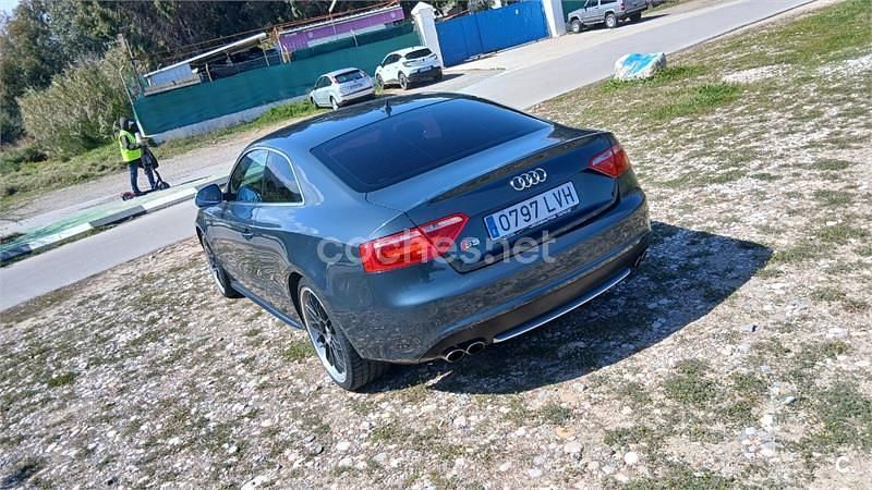 Usado Audi S5 354 CV (260 kW) 2009 Gris / plata Coupe