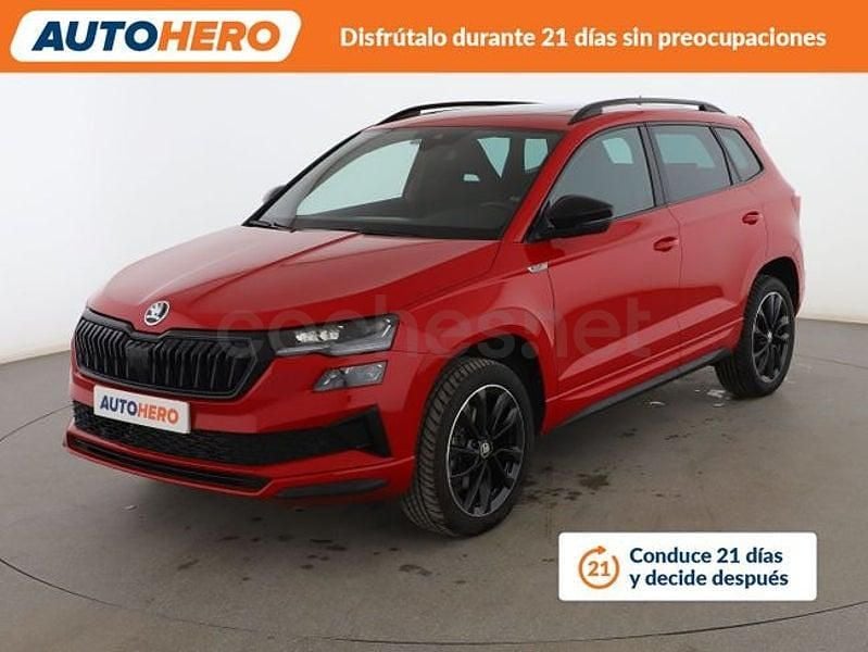 Usado Skoda Karoq SportLine 150 CV (110 kW) 2024 Rojo SUV
