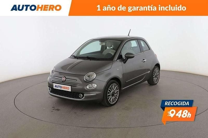 Gris Usado 2017 Fiat 500 Lounge Utilitario | 9999 € (Precio justo) - Imagen 1/3