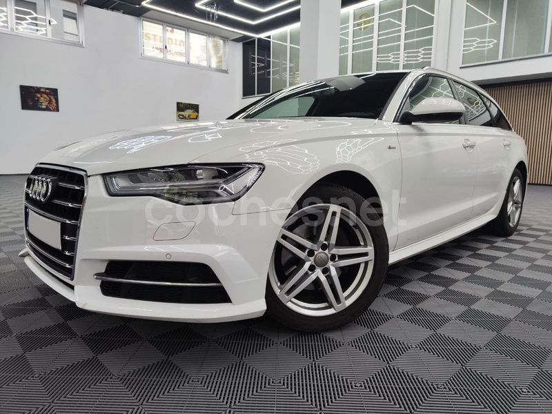Blanco Usado 2016 Audi A6 S-Line Familiar | 11.990 € (Caro) - Imagen 1/4