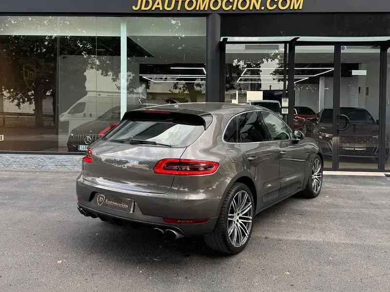 Usado Porsche Macan S 340 CV (250 kW) 2016 Gris / plata SUV