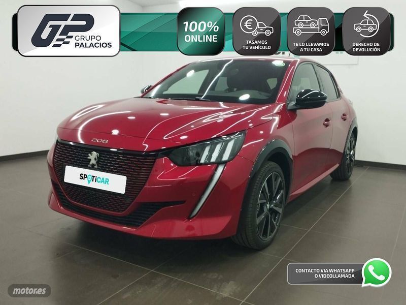 Rojo Usado 2023 Peugeot e-208 GT Utilitario | 33.300 € - Imagen 1/4