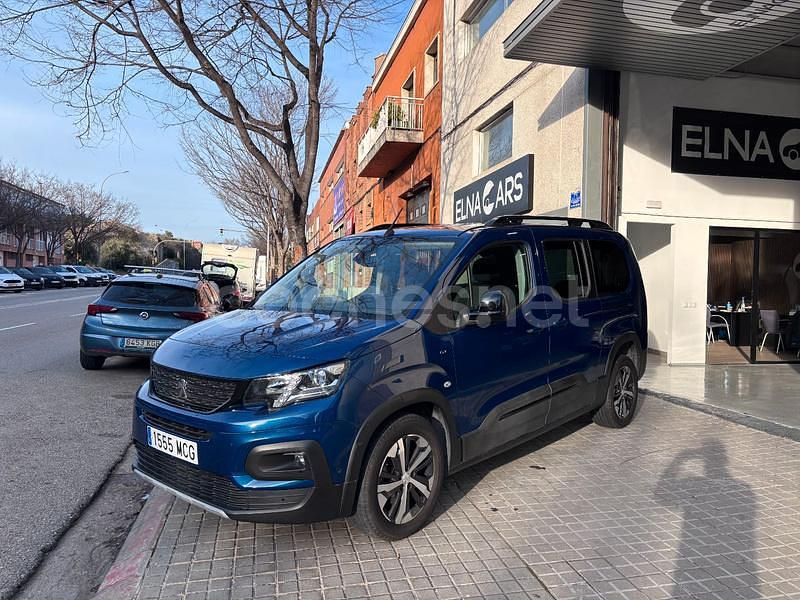 Usado Peugeot Rifter GT 130 CV (95 kW) 2022 Azul Monovolumen