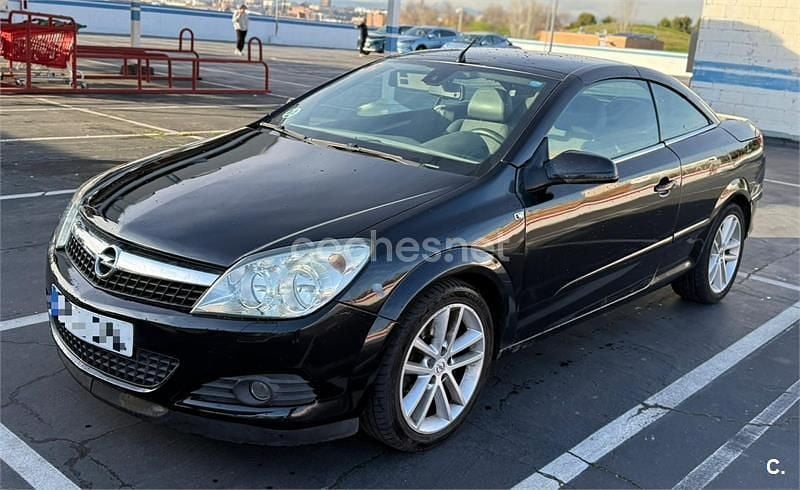 Negro Usado 2008 Opel Astra Cabriolet Cosmo Descapotable | 3000 € (Super precio) - Imagen 1/4