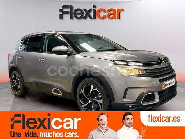 Gris / plata Usado 2021 Citroën C5 Aircross PureTech SUV | 16.890 € (Precio justo) - Imagen 1/4