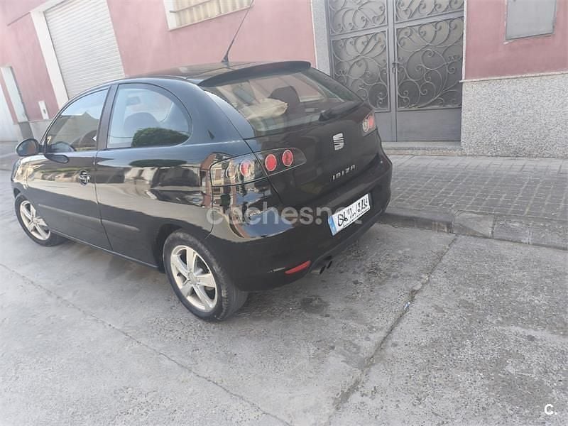 Brugt Seat Ibiza Reference 100 HK (73 kW) 2007 Sort Hatchback