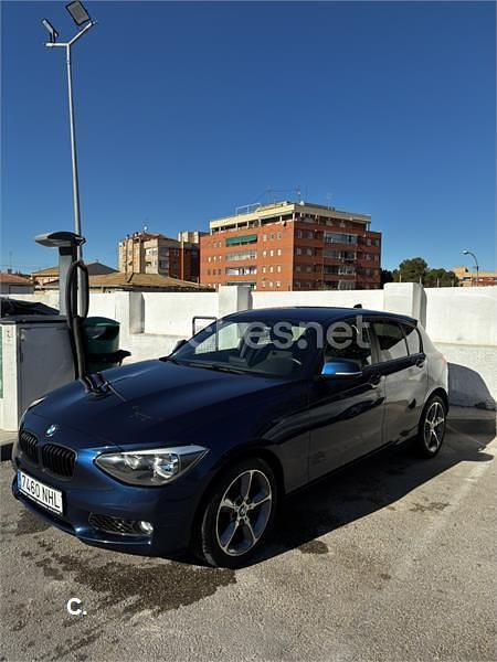Usado BMW 118 136 CV (100 kW) 2014 Azul Utilitario