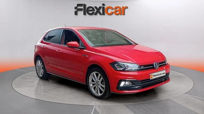 Usado VW Polo R-line 110 CV (80 kW) 2021 Rojo Utilitario