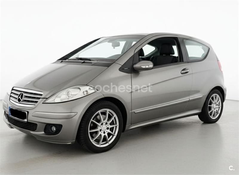Gris / plata Usado 2008 Mercedes A200 Avantgarde Berlina | 6500 € (Buen precio) - Imagen 1/4