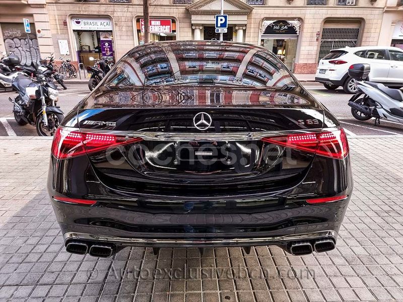 Usado Mercedes S63 AMG 802 CV (589 kW) 2024 Negro Berlina