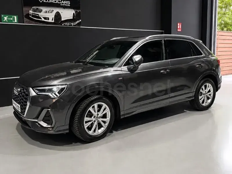 Usado Audi Q3 S-Line 150 CV (110 kW) 2019 Gris / plata SUV